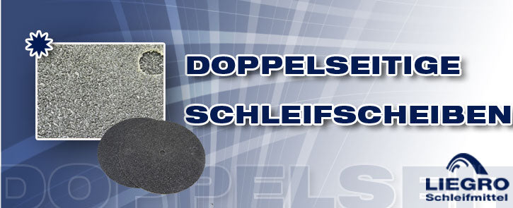 Doppelseitige Schleifscheibe, 400x25 mm