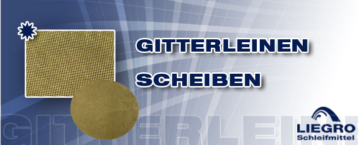 Gitterleinenscheiben, 406 mm