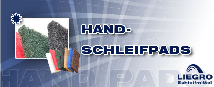 Handpads zum Reinigen, Ölen und Polieren